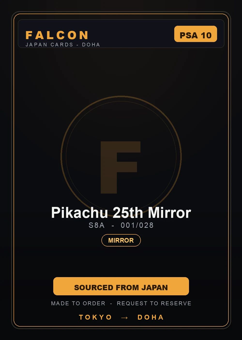 Pikachu 25th Mirror