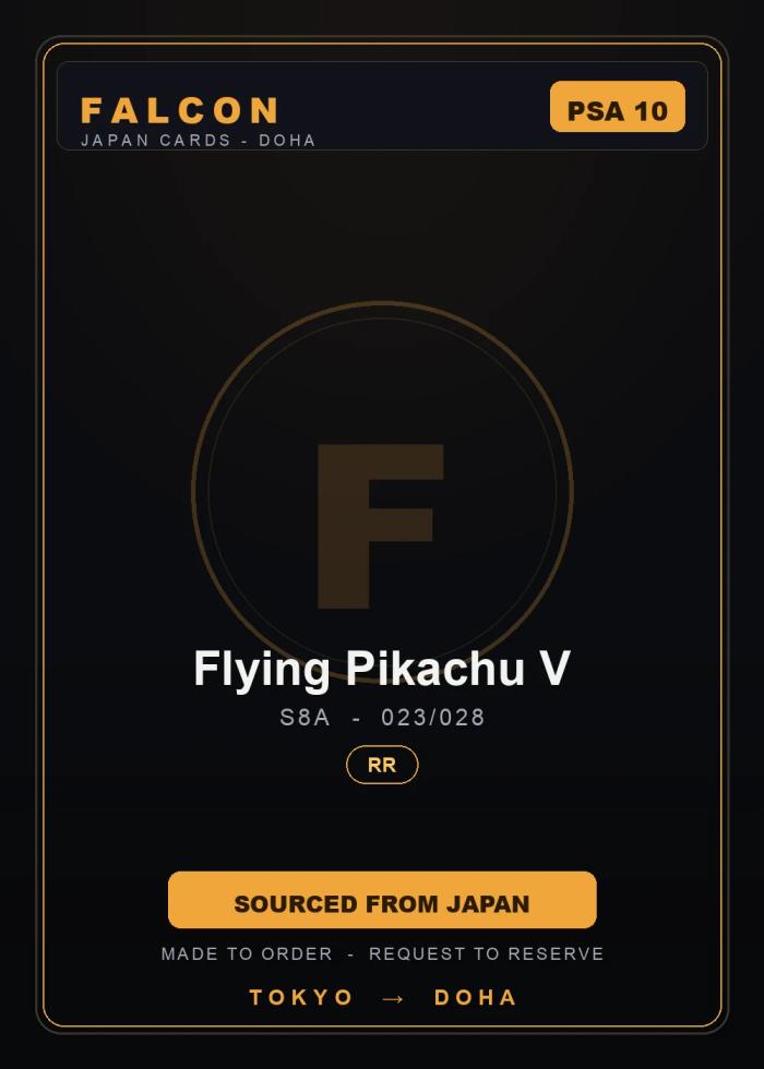 Flying Pikachu V 023/028 — PSA 10