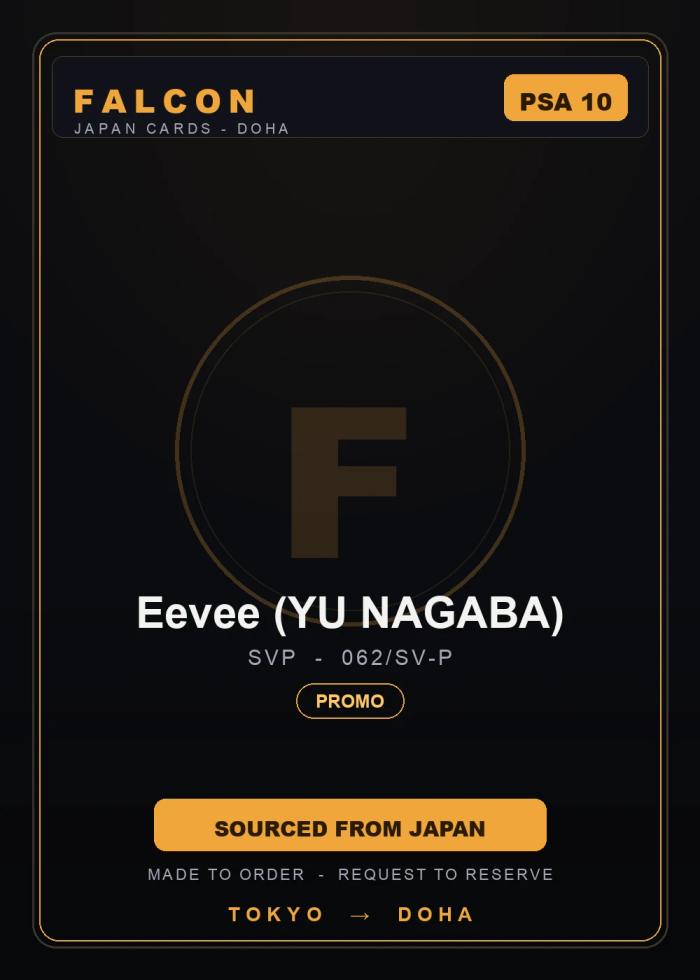 Eevee (YU NAGABA) 062/SV-P — PSA 10